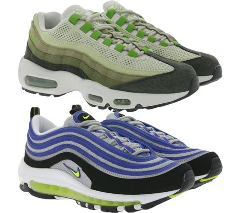 nike air max dunkelblau neongelb|Nike Air Max sneakers.